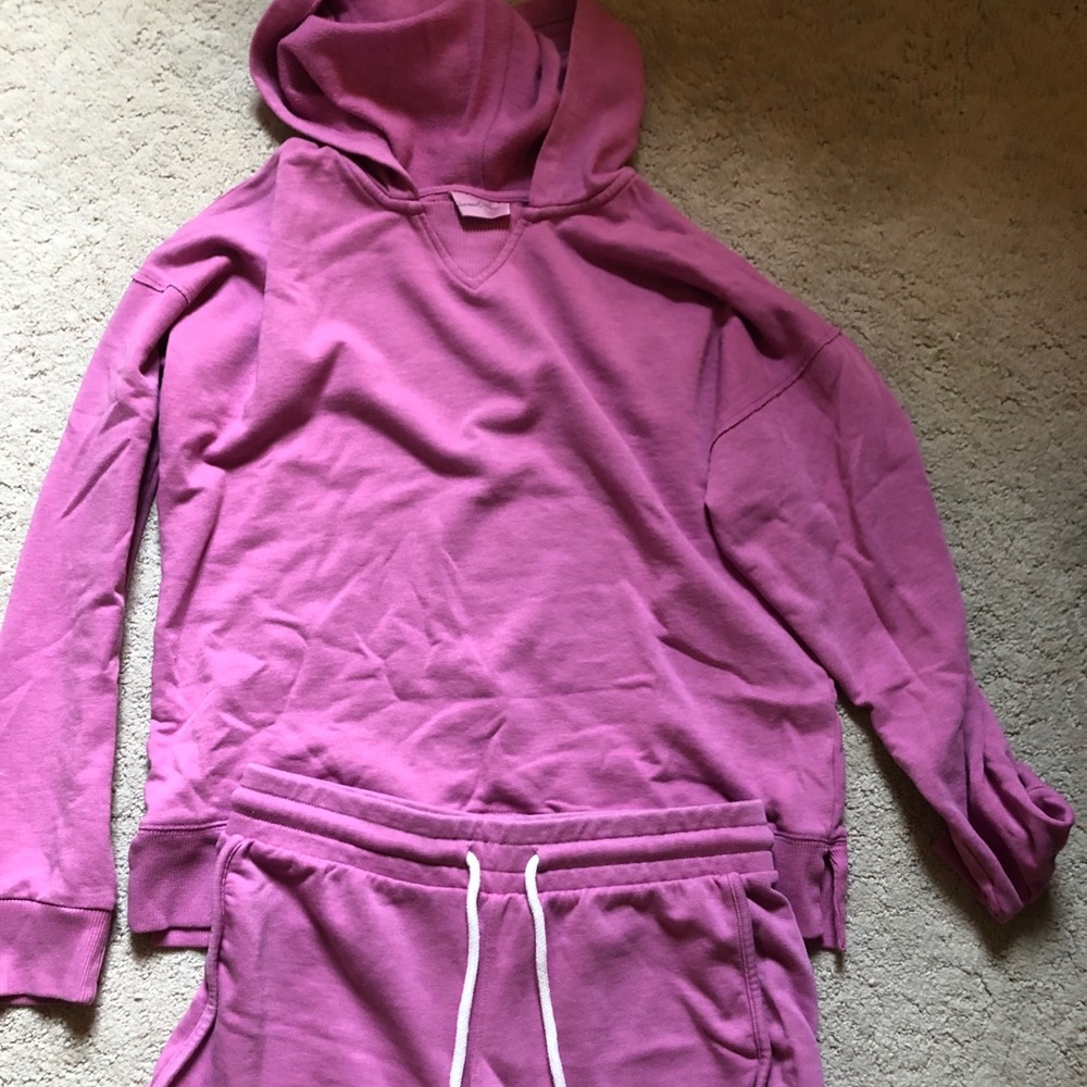 Cute sweat short set